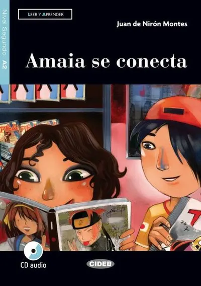 Amaia se conecta, Black Cat Lectores españoles y recursos digitales, CD audio, A2, Nivel 2 - Paperback brosat