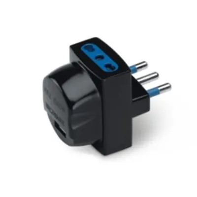 Usb Adaptorn2p+e-16a-(s17) Black 2x2p+e-16a-(p17/11) 1xusb 5v 2.1a