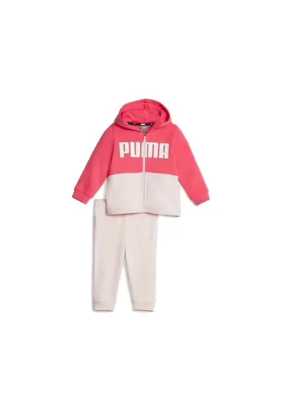 Trening copii Minicats Colorblock Jogger FL - Bumbac - Roz - Roz