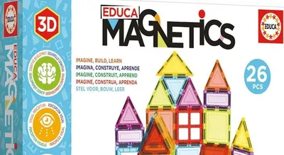 Constructor magnetic Educa - 26 piese