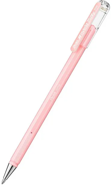Roller Pentel - Hybrid Milky K 108, 0.8 mm, roz
