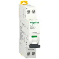 Siguranta automata Acti9 iC40 1P+N 16A, 4,5kA/6kA, curba B Schneider A9P42616