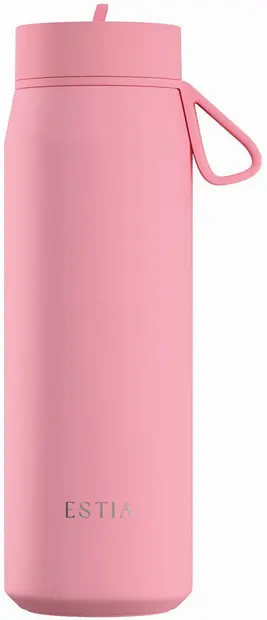 Sticlă termică cu mâner Estia Pulse - Rose, 500 ml
