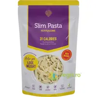 Fettucini din Faina de Konjac fara Gluten, Low Carb, fara Clatire 200g