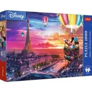 Puzzle Trefl 1000 Premium Plus Disney Mickey si Minnie in Paris
