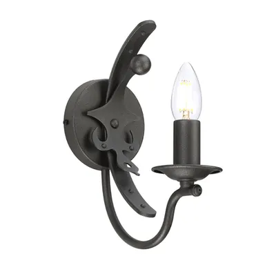 Aplica Windsor 1 Light Wall Light – Graphite
