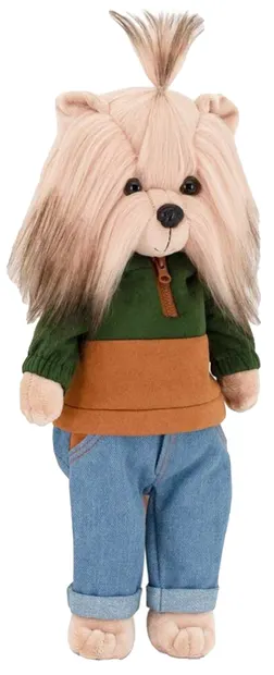 Jucărie de pluș Orange Toys Lucky Doggy - Norocosul Andy, paleta de toamnă, 38 cm