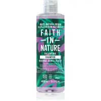 Faith In Nature Lavender & Geranium sampon natural pentru par normal spre uscat 400 ml