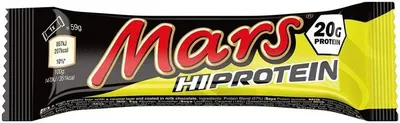 Mars Hi Protein, ciocolată și caramel, 59 g, Mars Protein