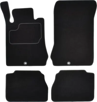 Covorase auto (set, velur, 4 bucati, culoare negru) MERCEDES E (W210) intre 1995-2002