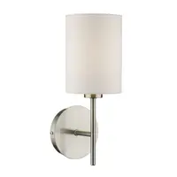 Aplica Tuscan Single Wall Bracket Base Only Satin Chrome