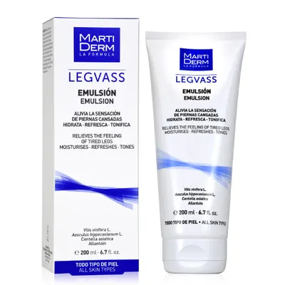 Emulsie pentru picioare obosite Legvass, Martiderm | 200 ml