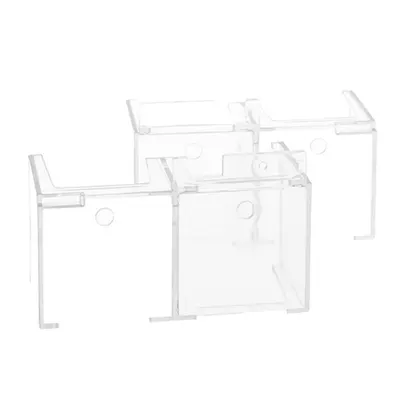 Set of Terminal Covers. Screw Fixing, 2-Piece Set, Each Covers Two Poles