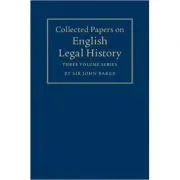 Collected Papers on English Legal History 3 Volume Set