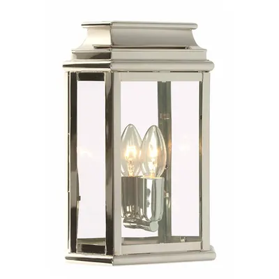 Aplica St Martins 1 Light Wall Lantern – Polished Nickel