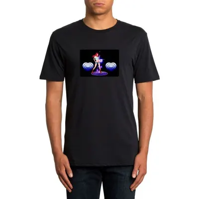 Tricou luminos cu egalizator Majoreta, marime M