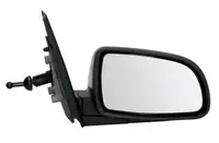 Oglinda dreapta potrivit CHEVROLET AVEO; DAEWOO KALOS 2003-2005 - mecanica , crom