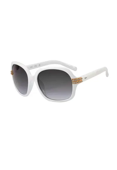 Ochelari de soare femei - GF0405-5921W - alb - 59x19x135mm