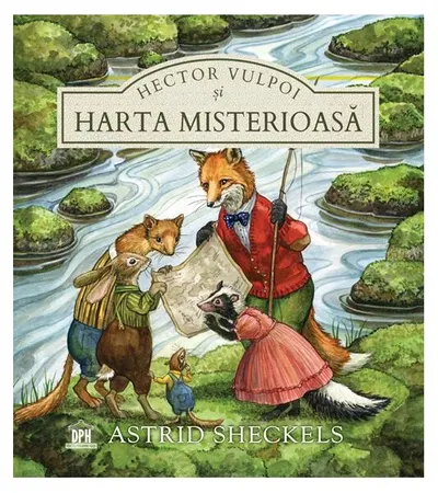Hector Vulpoi și harta misterioasă - Hardcover - Astrid Sheckels