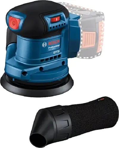 Mașină de șlefuit cu acumulator Bosch - Professional GEX 185-LI, 18V, fără baterie