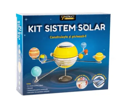 Sistem Solar pentru copii - Kit constructie (RO)