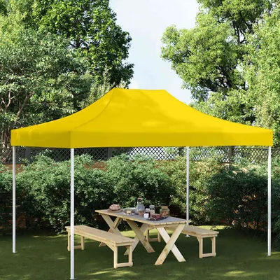 vidaXL Acoperiș pentru cort de petrecere, galben, 4 x 3 m, 270 g/m²