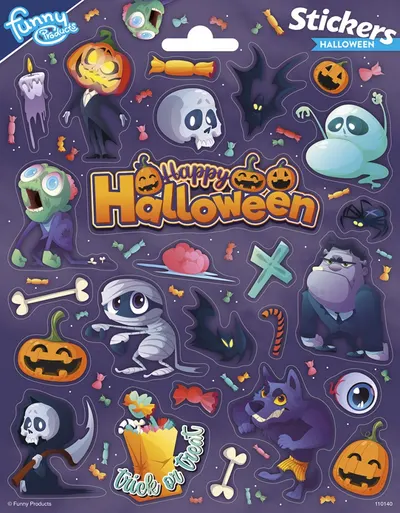 Set de autocolante Totum - Halloween, 25 buc.