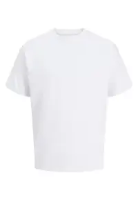 Tricou simplu - barbati big sizes - din bumbac organic - Relaxed Fit - Alb