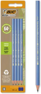 Set de creioane BIC Ecolutions - HB, 4 buc