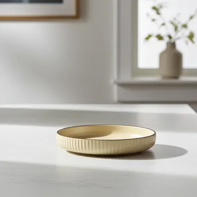 Farfurie adâncă Morello - Nordic, 20 cm, bej