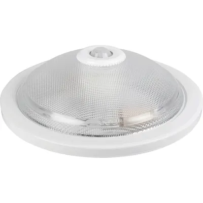 Plafoniera cu Senzor 360° 2xE27 25W Alb Mat