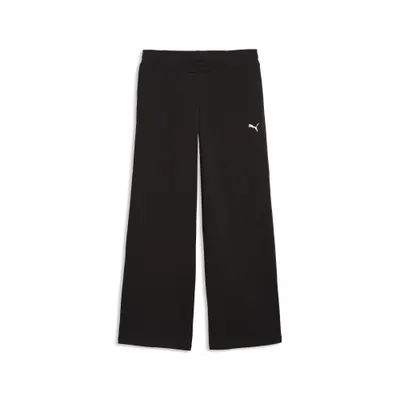Pantaloni de damă PUMA Essentials Cat Fleece cu picior larg