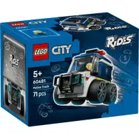 LEGO® City Vehicule – Camioneta de politie 60481, 71 piese