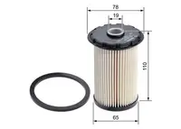 Filtru combustibil BOSCH F 026 402 007