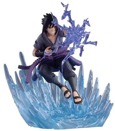 Statuetă Banpresto Animation: Naruto Shippuden - Sasuke Uchiha (Combination Battle), 14 cm