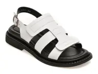 Sandale GRYXX albe, 2311514, din piele naturala