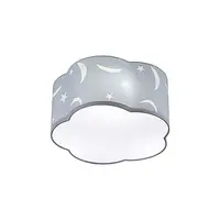 602300345 Plafoniera Moony 3xMax.10W E27 Bleu