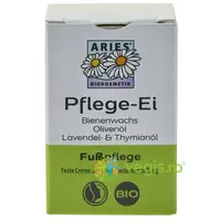 Crema Solida Bio pentru Picioare cu Ulei de Masline, Ceara de Albine, Ulei de Lavanda si Cimbru 50g
