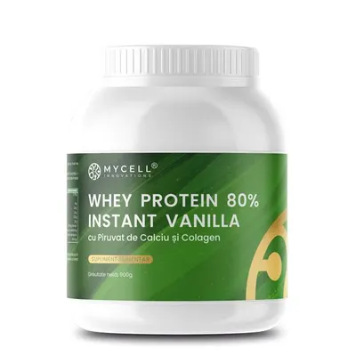 Protein Vanilla cu Piruvat de Calciu si Colagen My Cell Innovations