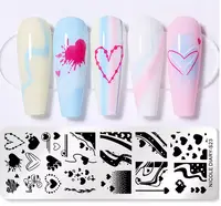 Matrita metalica stampila Nicole Diary S23