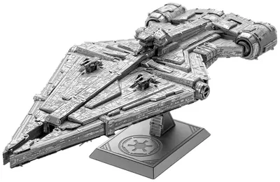 Model metalic de asamblat Metal Earth: Premium Series - Star Wars: Imperial Light Cruiser