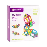 Set magnetic 36 pcs Magspace - My Space