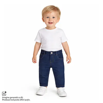 Pantaloni copii lungi Chicco denim, Albastru, 01965-70MFCO