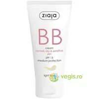BB Cream Pentru Ten Normal, Uscat Si Sensibil SPF 15 - Light 50ml