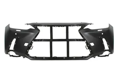 Bara fata, asistenta parcare; grund, BASE, cu orificii spalator far, cu senzori parcare, negru potrivit LEXUS NX II 06.21