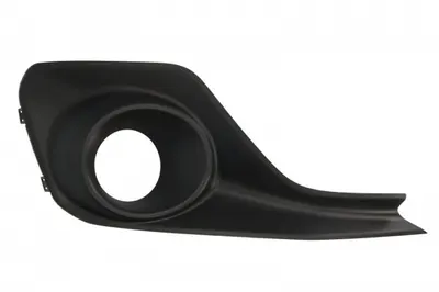 Grila Fata Dreapta (cu orificii lampa ceata, plastic, negru) potrivit SUZUKI SWIFT IV, SWIFT V 10.10