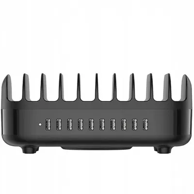 Incarcator Statie Orico DUK-10P-V1, 120W, 2.4A, 10 x USB-A, Negru