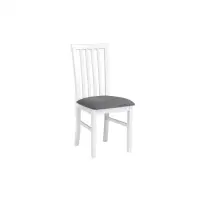 Scaun living MILANO 1, alb, 43x40x93 cm