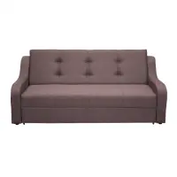 Canapea extensibila VALY II, 3 locuri, cu lada depozitare, mov, 215x90x95 cm