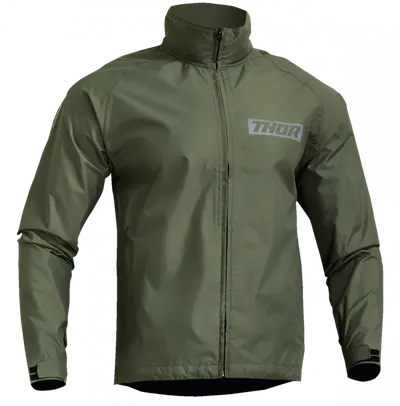Geaca textila impermeabila Thor Pack, culoare verde, marime 2XL